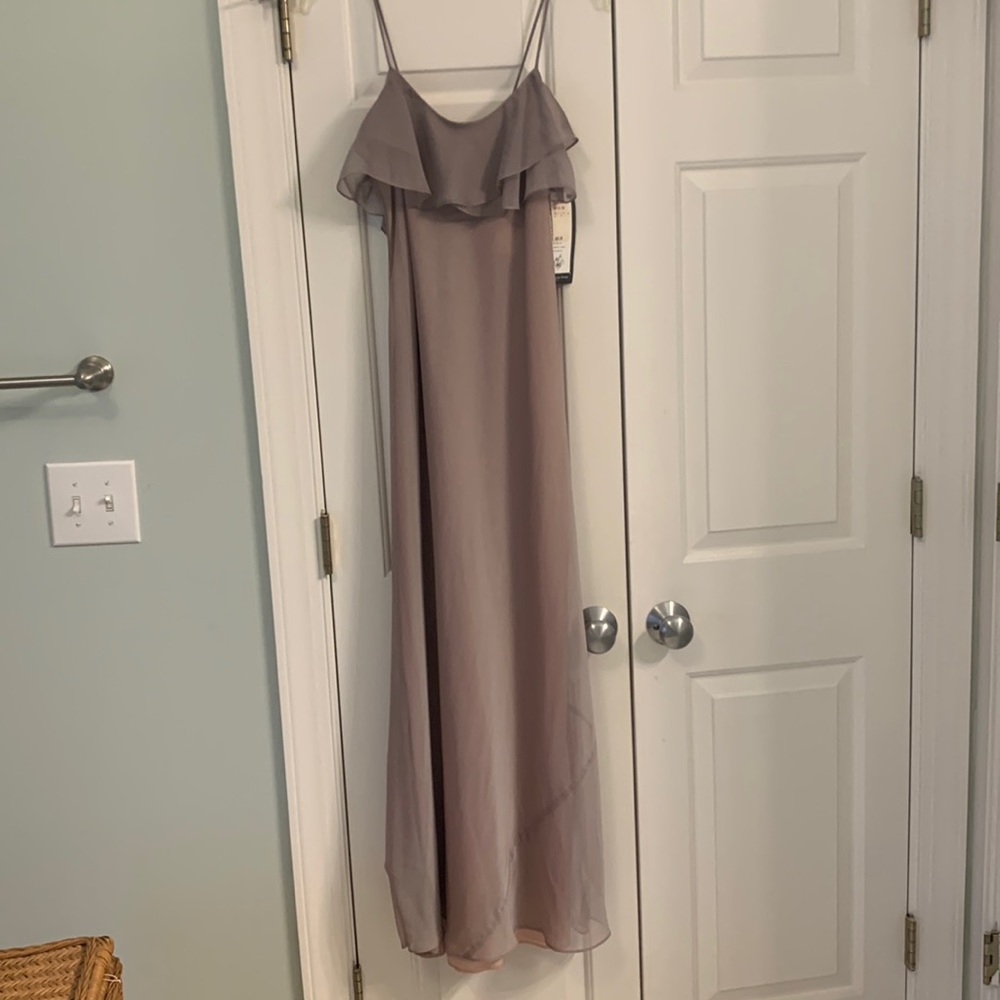 Long sheer layered gown Vintage. Circa late 90s.